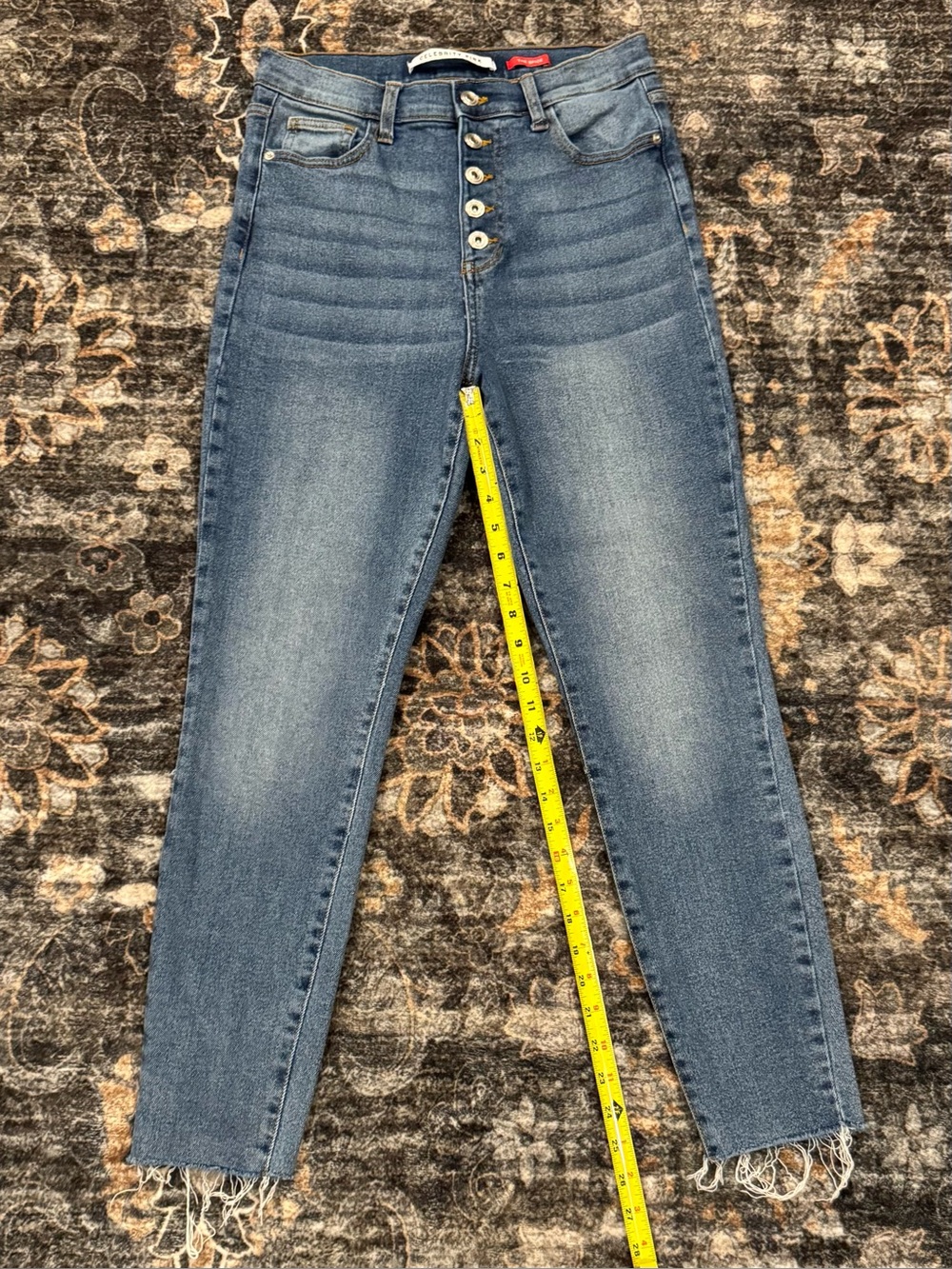 Celebrity Pink The Spice High-Rise Button-Fly Jeans